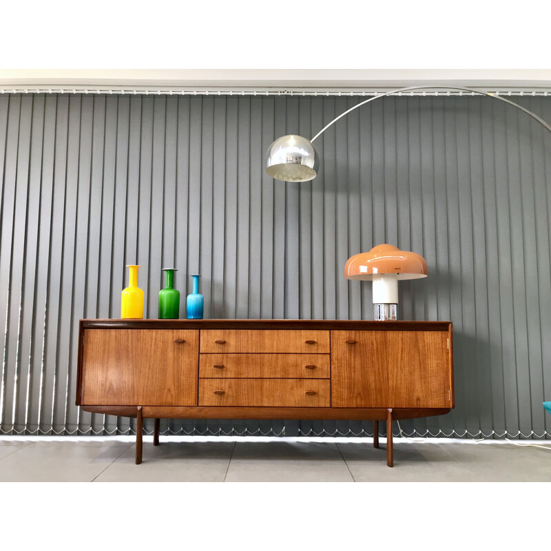 Sideboard White & Newton Teak and Afromoasia Mid Century 1960s