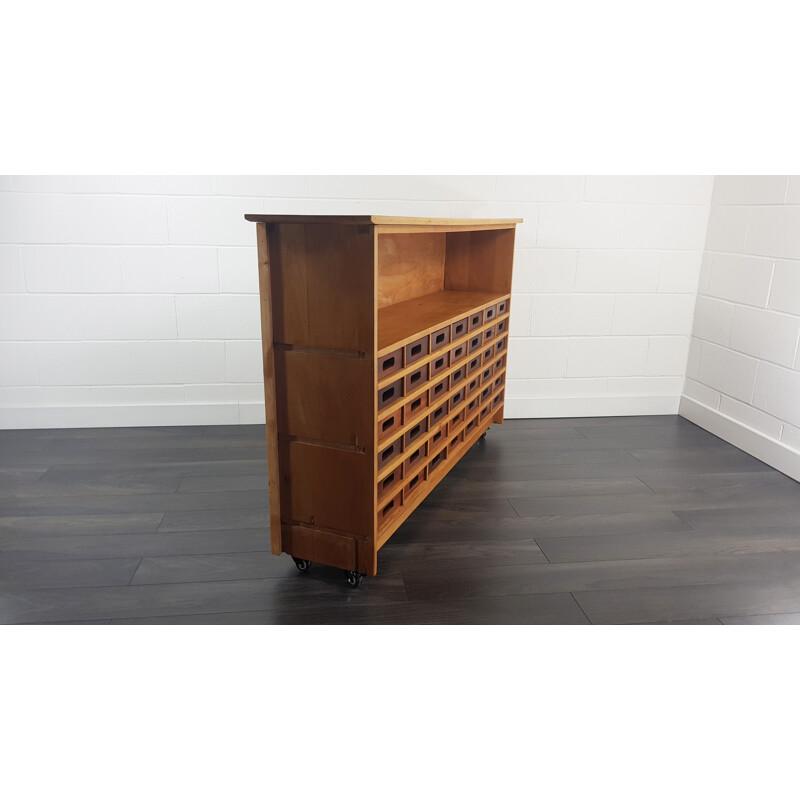 Chest of Drawers vintage Haberdashery , 1950s