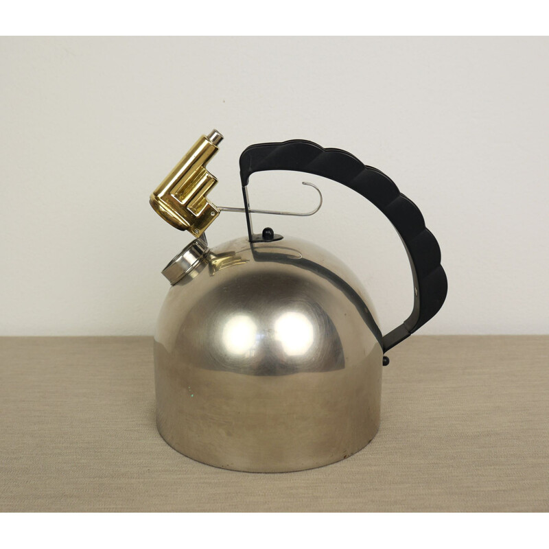 Kettle mid century by Richard Sapper for Alessi, Italy, 1980s