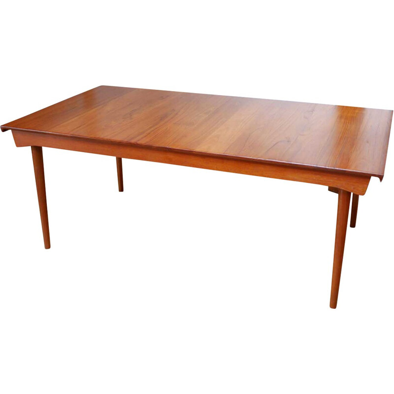 Model 540 extending table in teak, Finn JUHL - 1950s