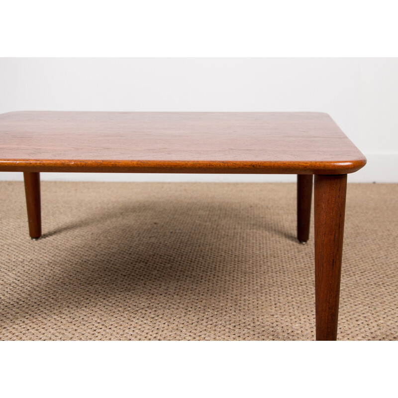 Coffee table Vintage in Teak France and Danish Son 1960