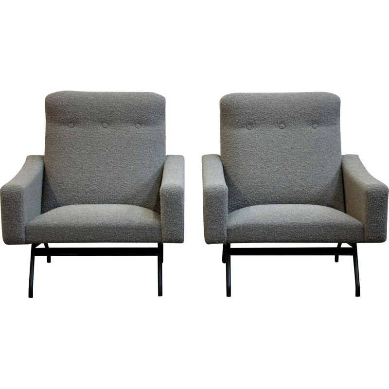 2 vintage Galion armchairs - Steiner - 1960