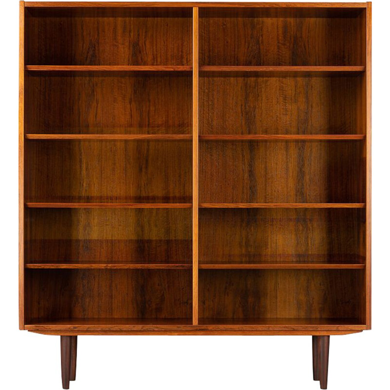 Large Rosewood Bookcase vintage  by Carlo Jensen for Hundevad and Co 1960s
