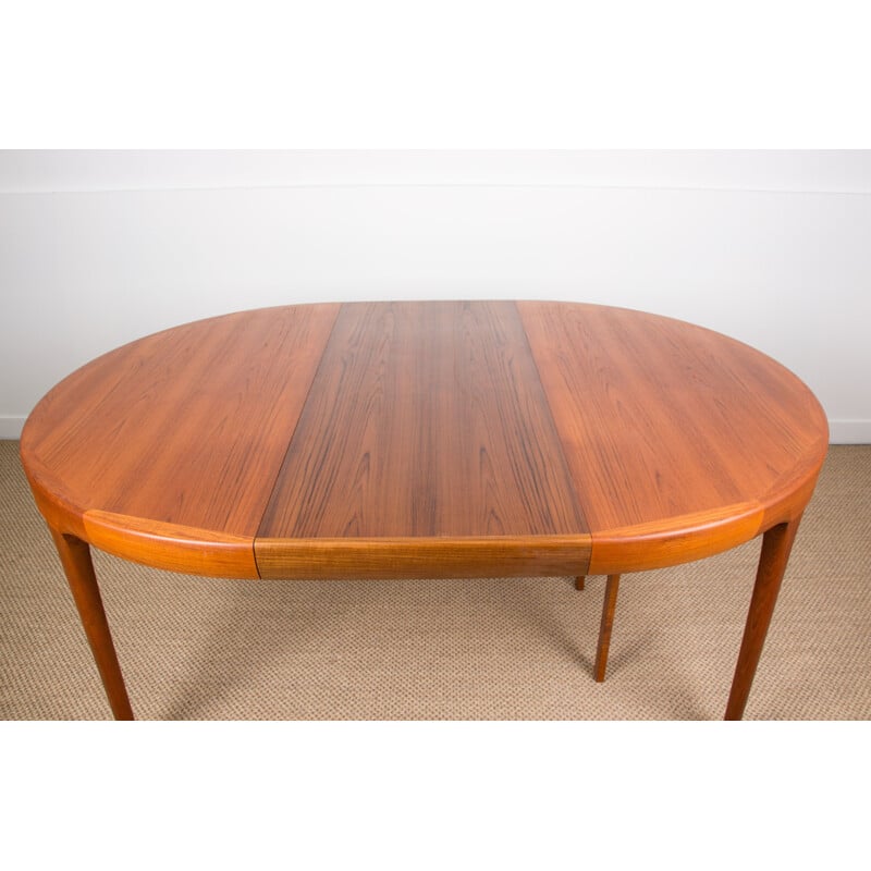 Extendable Teak Dining Table Vintage by Ib Kofod-Larsen Denmark 1960