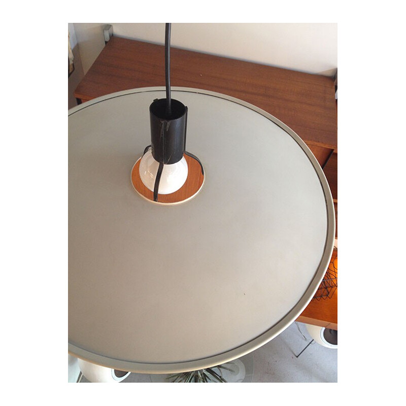 Arteluce hanging lamp in metal, Gino SARFATTI - 1970s