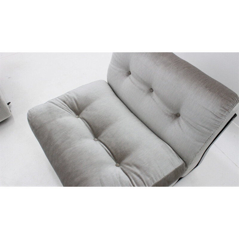 Sofa 3 seater mid century  Mario Bellini Amanta 1970s