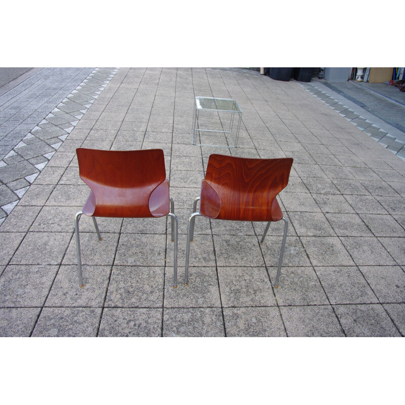 Ein Paar Vintage-Stühle von Elmer Flototto 1960