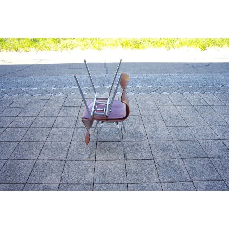 Pair of Elmer Flotto vintage chair 1960