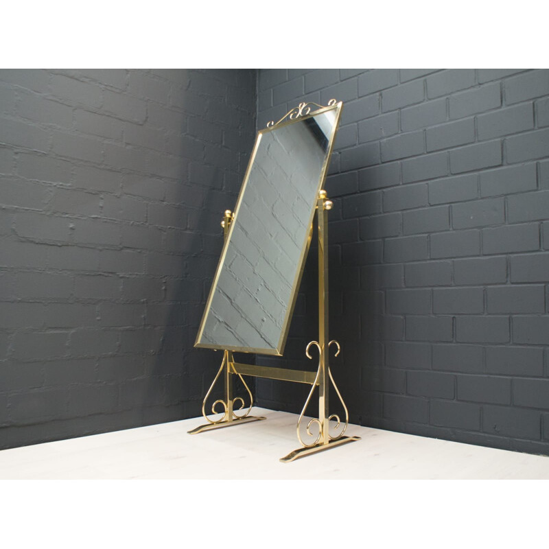 Vintage Hollywood Regency mirror by Ilse Möbel for Vitra, 1960