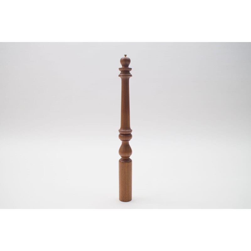 Scandinavian vintage teak pepper mill, 1960