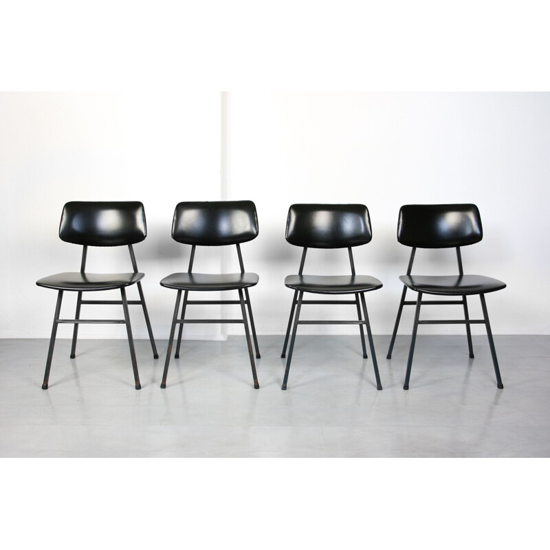 Set of 4 vintage chairs by Niko Kralj for Stol Kamnik