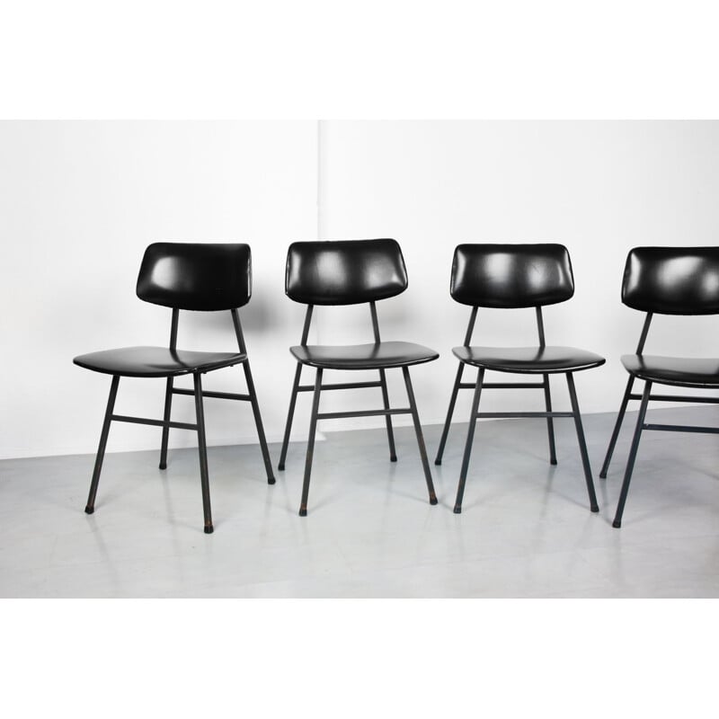 Set of 4 vintage chairs by Niko Kralj for Stol Kamnik