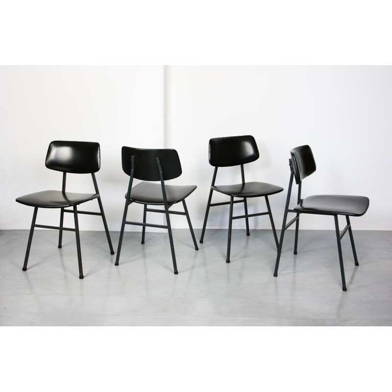 Set of 4 vintage chairs by Niko Kralj for Stol Kamnik