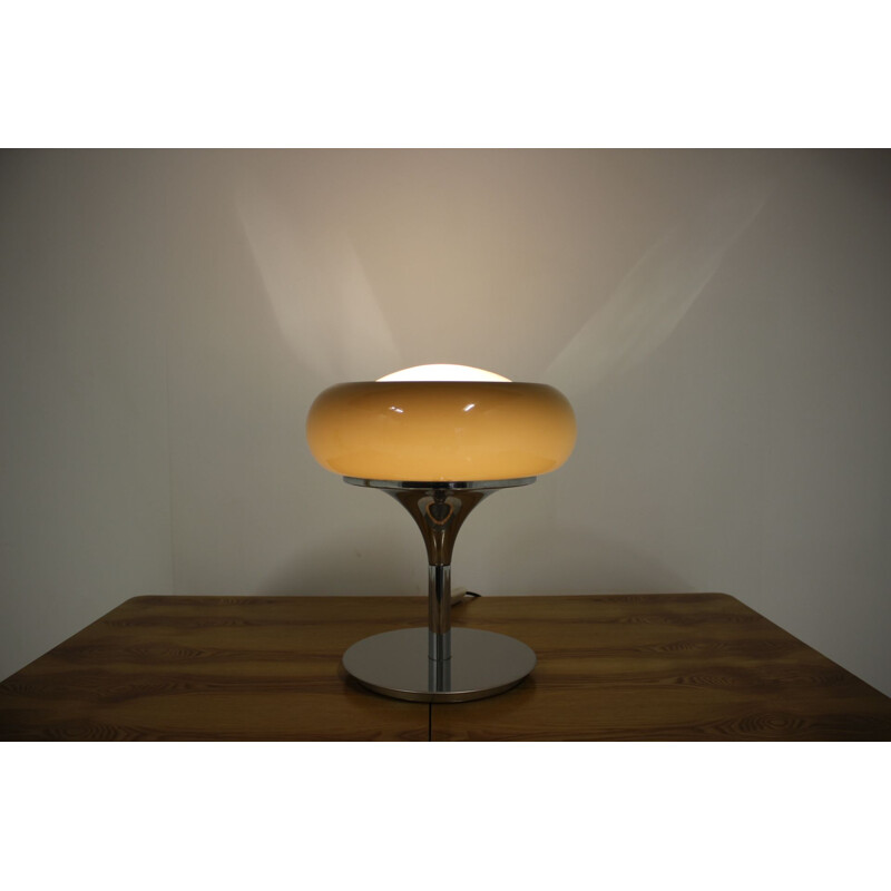 Table Lamp Midcentury Meblo, Design Harvey Guzzini, 1970s