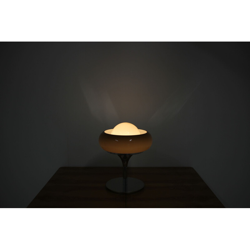 Table Lamp Midcentury Meblo, by Harvey Guzzini, 1970s