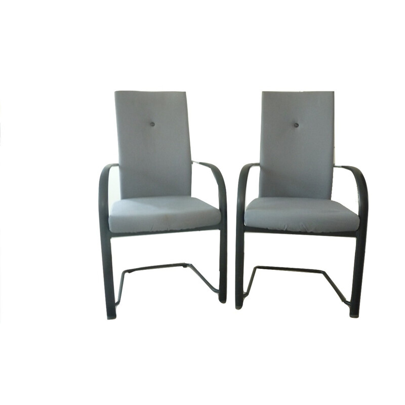 Pair of vintage office chairs by Burkharp VOGTHERR for Fritz Hansen, 1990