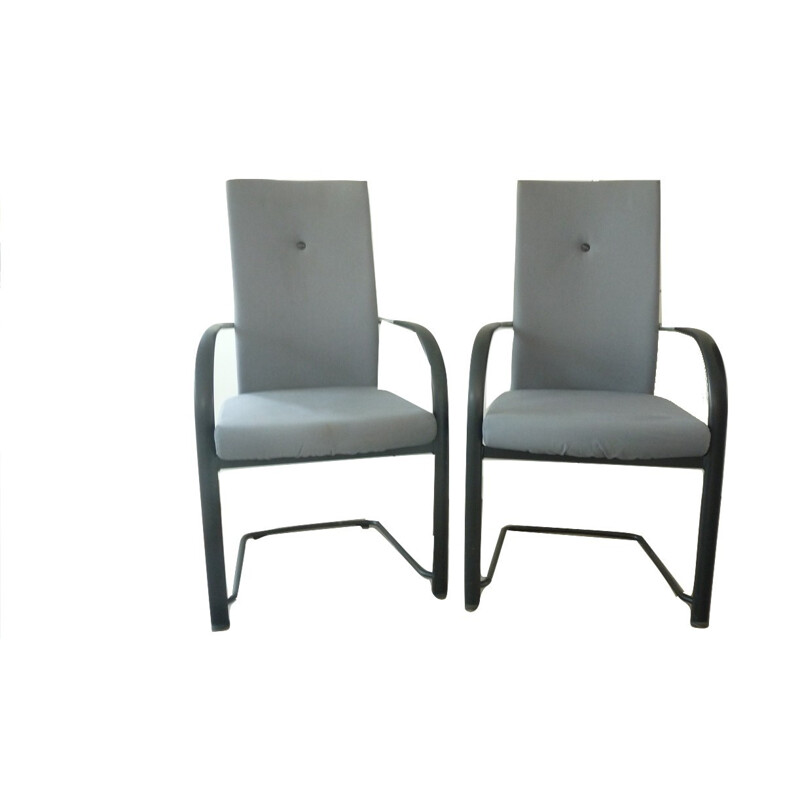 Pareja de sillas de oficina vintage de Burkharp VOGTHERR para Fritz Hansen, 1990