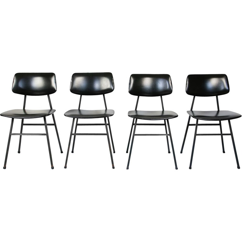 Set of 4 vintage chairs by Niko Kralj for Stol Kamnik