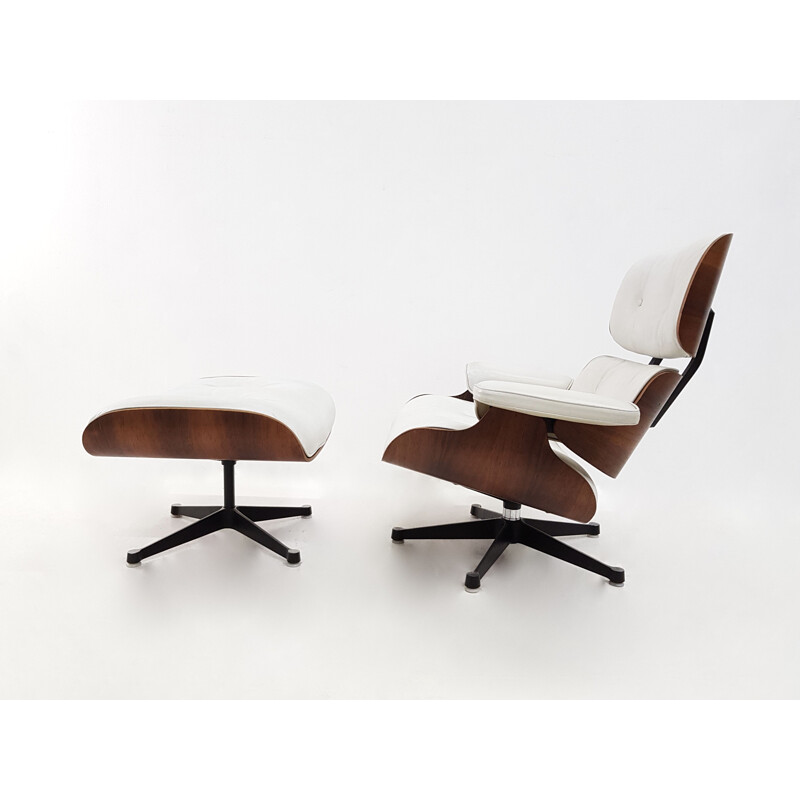 Fauteuil vintage Eames 670 Lounge chair et ottoman 1970