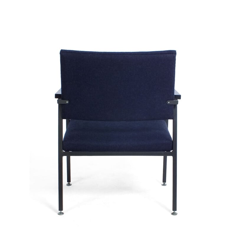 Dark blue chair vintage Gispen Z10