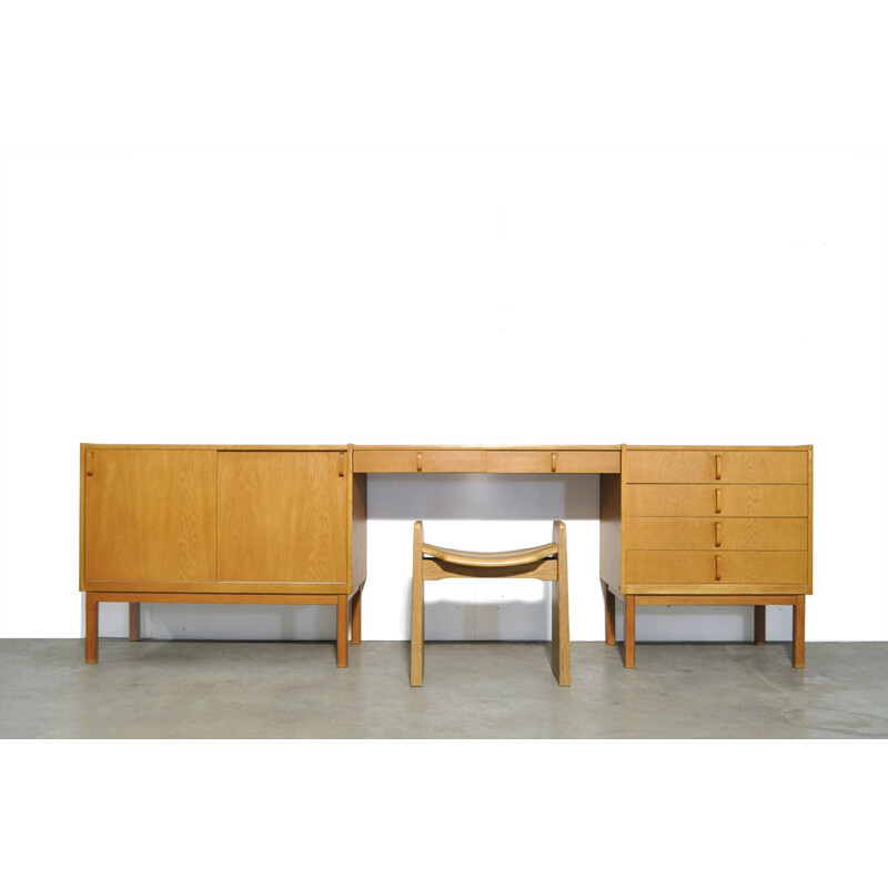 Oak sideboard Vintage by B. Fridhagen for Bodafors, Sweden 1964 