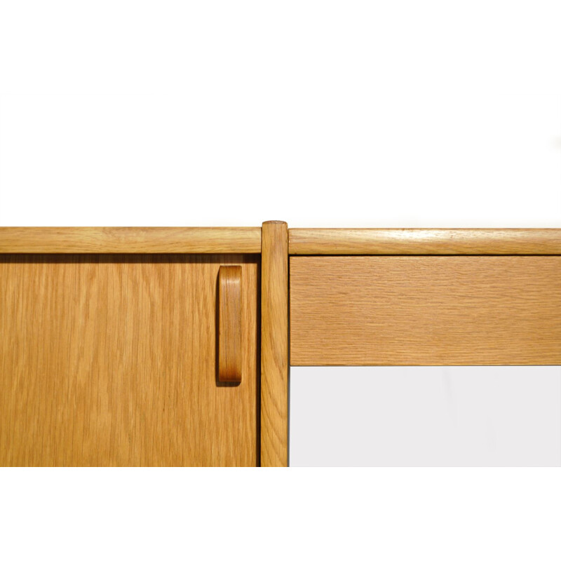 Oak sideboard Vintage by B. Fridhagen for Bodafors, Sweden 1964 