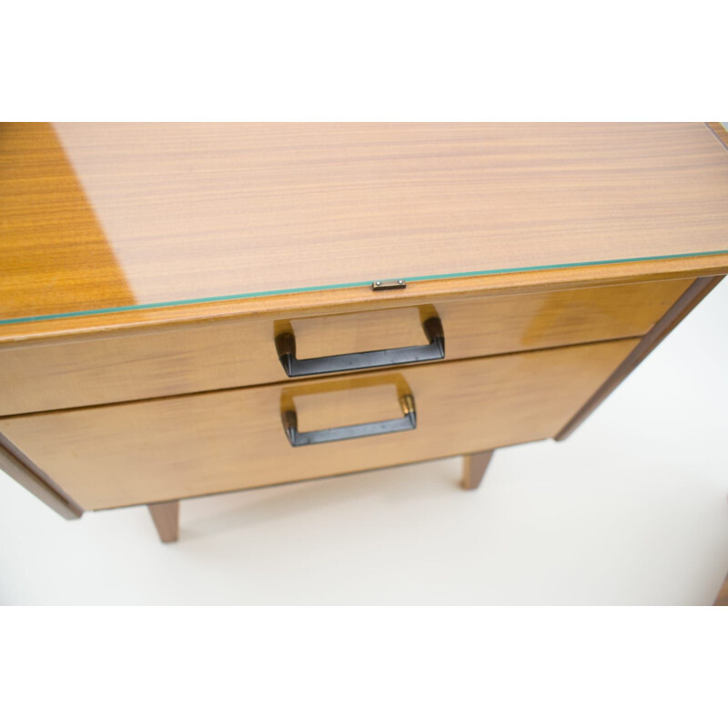 Pair of Mid-Century Nightstands, 1950s