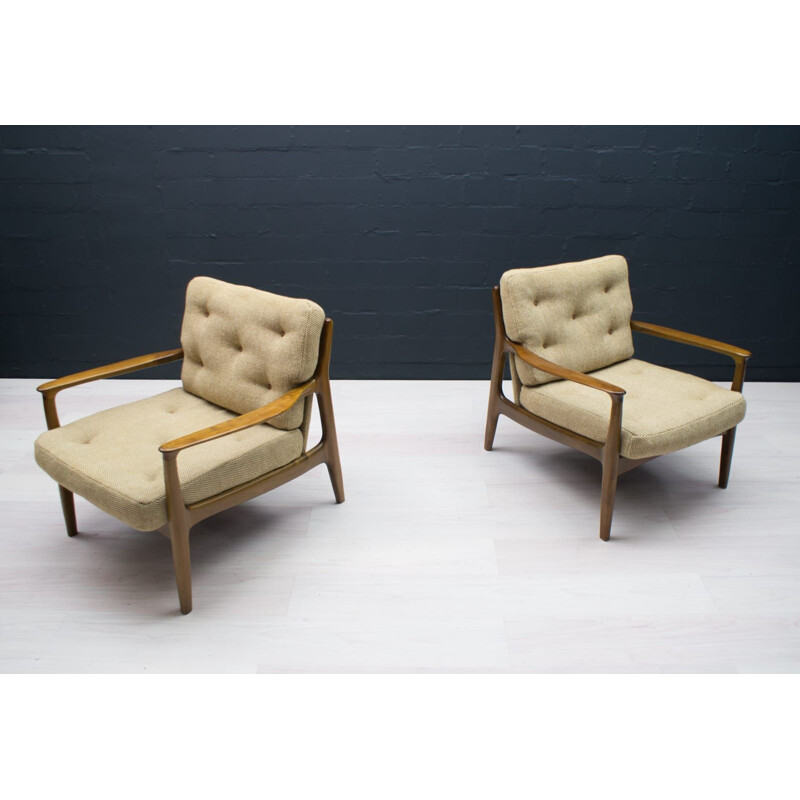 Pair of Armchairs by Eugen Schmidt for Soloform, 1960s