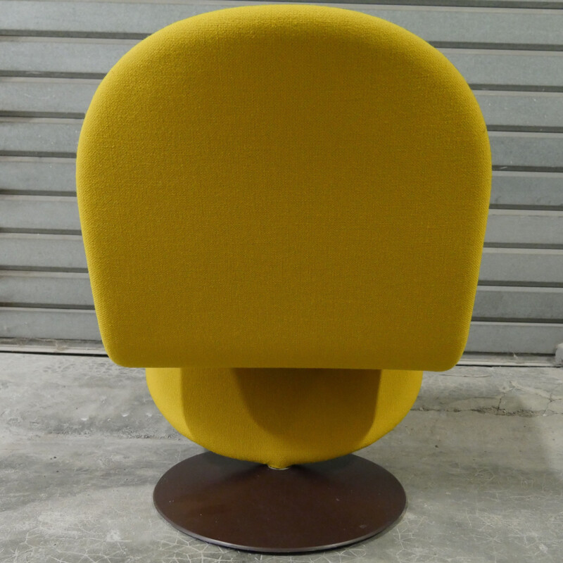 Vintage Drehbarer Chauffeur 123 Verner Panton von Fritz Hansen 1973