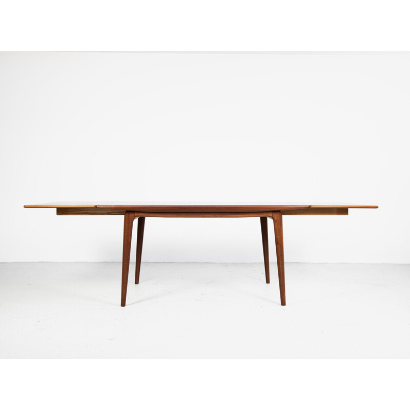 Boomerang dining table in teak Midcentury by Alfred Christensen for Slagelse