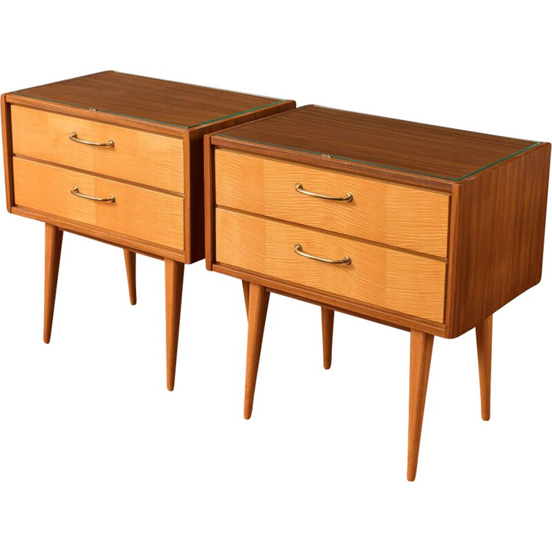 Pair of bedside tables Germany 1950s
