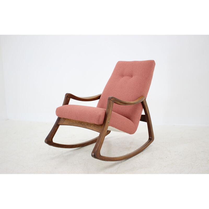 Thon Rocking Chair, vintage Czechoslovakia 1960s