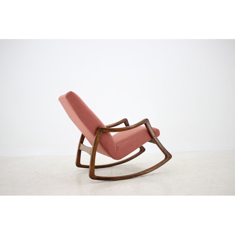 Thon Rocking Chair, vintage Czechoslovakia 1960s