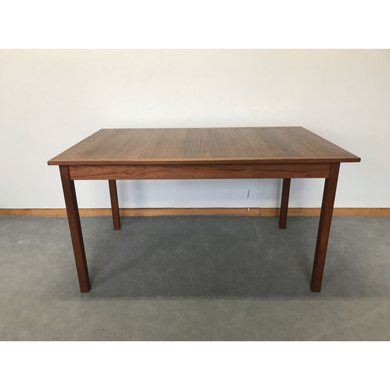 Teak table by Nils Jonsson Scandinavian Swiss style