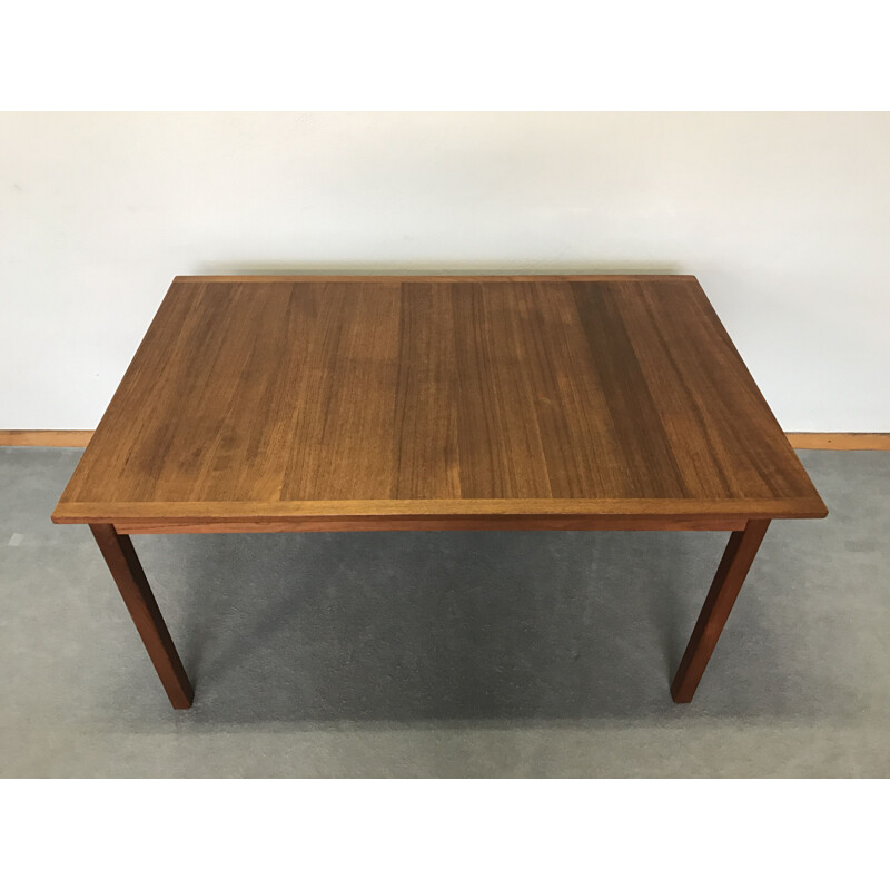 Table vintage en teck par Nils Jonsson style scandinave