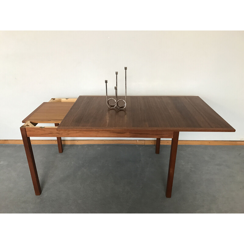 Teak table by Nils Jonsson Scandinavian Swiss style