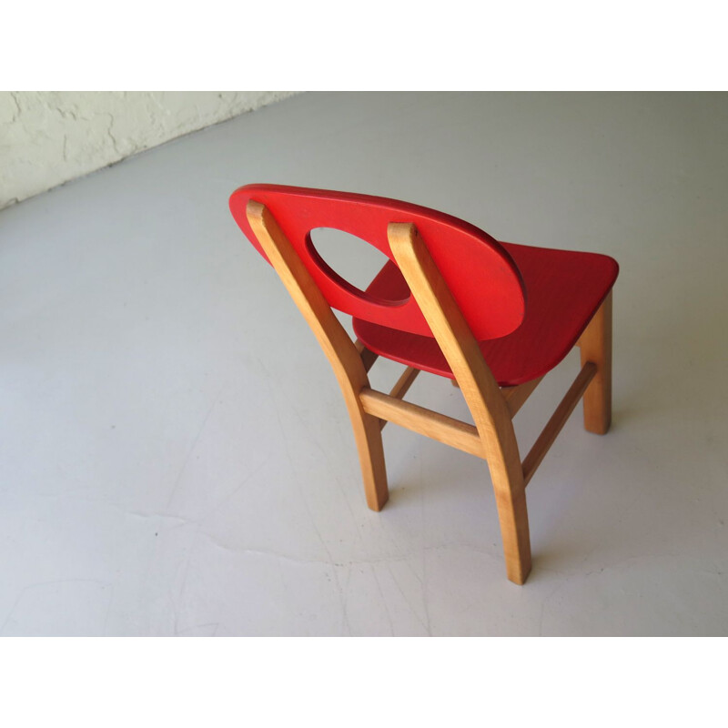 Vintage danish kids chair