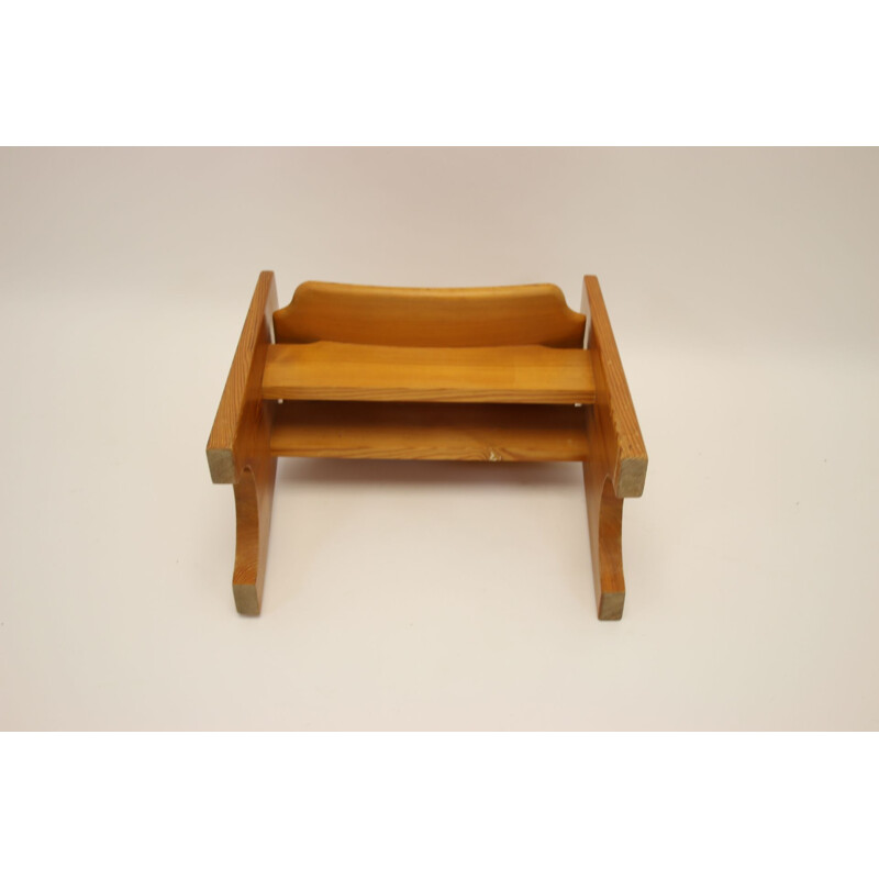 Stool Wooden Scandinavian mid century