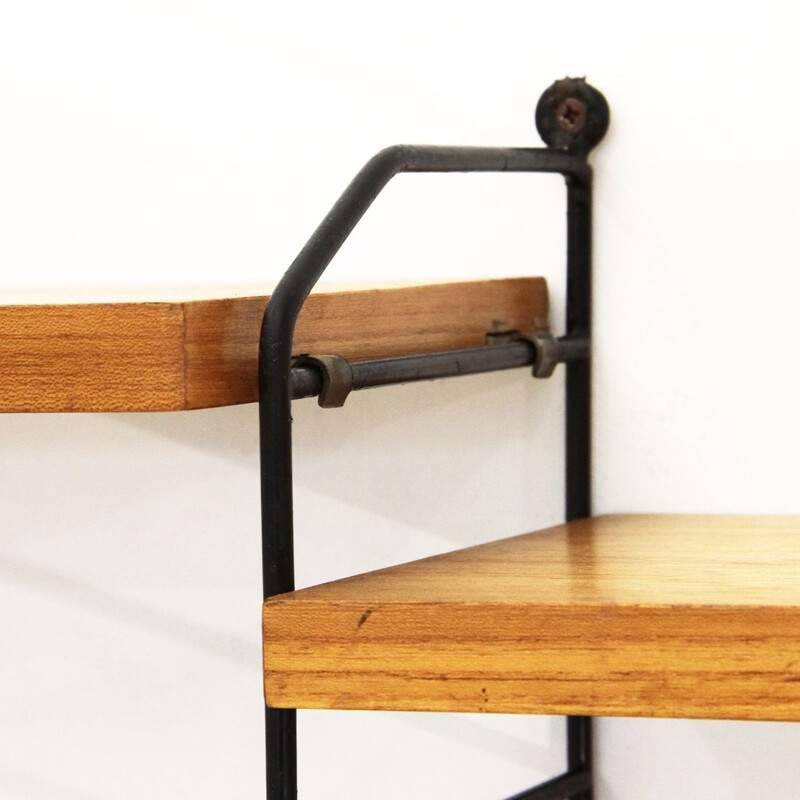 Ladder shelf Shelving Unit by Nisse Strinning for String, 1960s