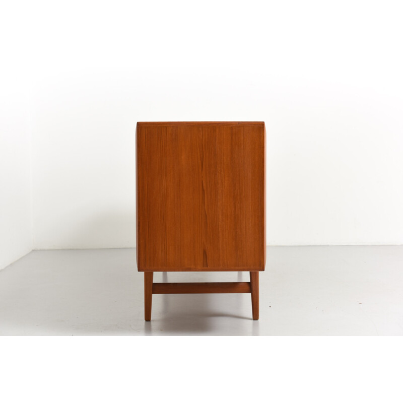 Teak sideboard with 4 drawers, Ib KOFOD-LARSEN - 1960s