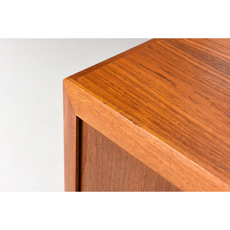 Teak sideboard with 4 drawers, Ib KOFOD-LARSEN - 1960s