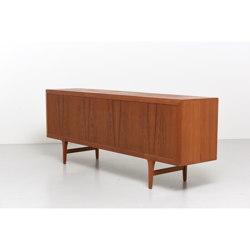 Teak sideboard with 4 drawers, Ib KOFOD-LARSEN - 1960s