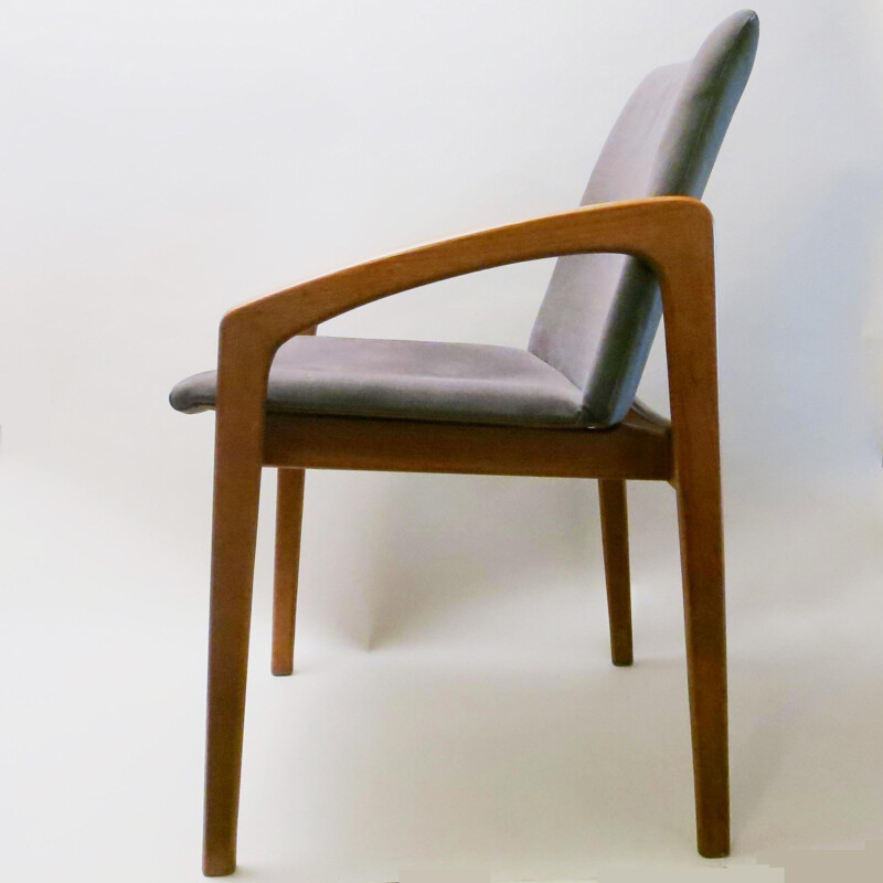 6 teak chairs, Kai KRISTIANSEN - 1960s