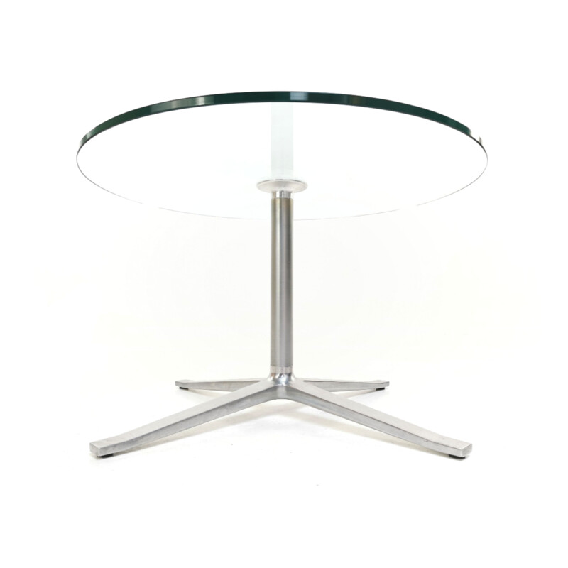 Coffee table Vintage Glass and aluminium Walter Knoll by PearsonLloyd