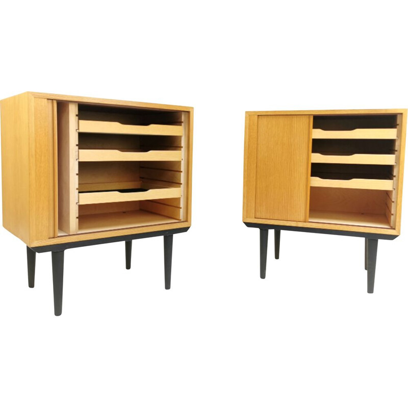 Pair of vintage cabinets by Carlo Jensen 1970