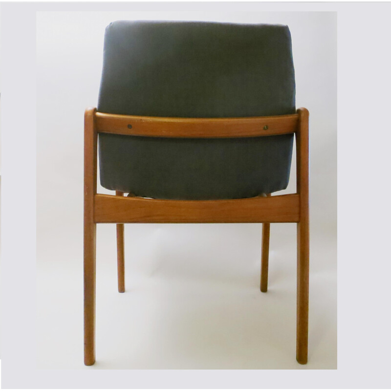 6 teak chairs, Kai KRISTIANSEN - 1960s