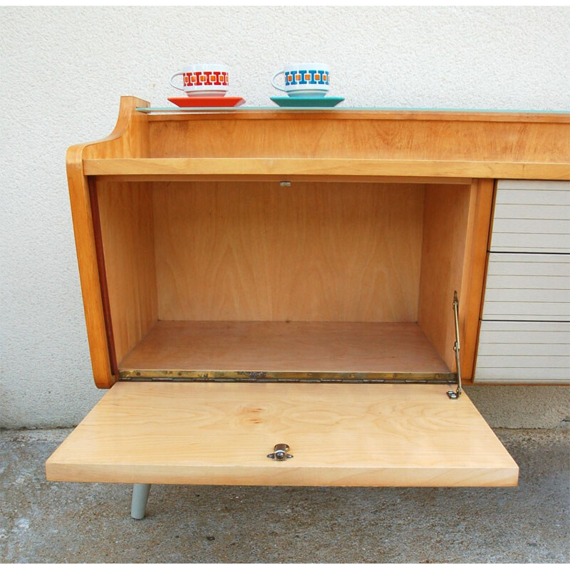 Vintage 3-drawer sideboard - 1950s