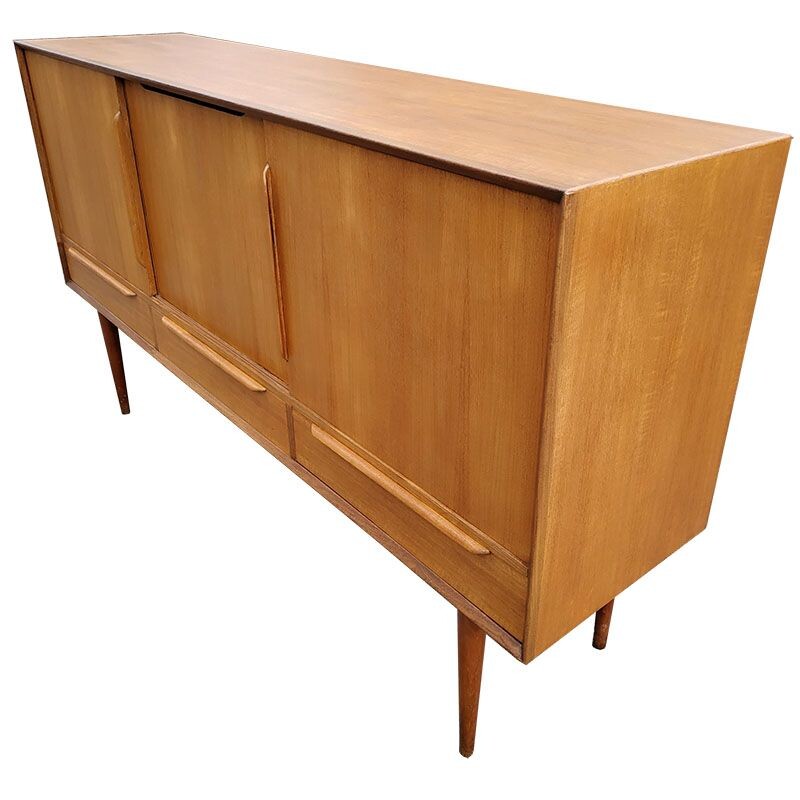 Vintage Scandinavian teak sideboard, 1960s