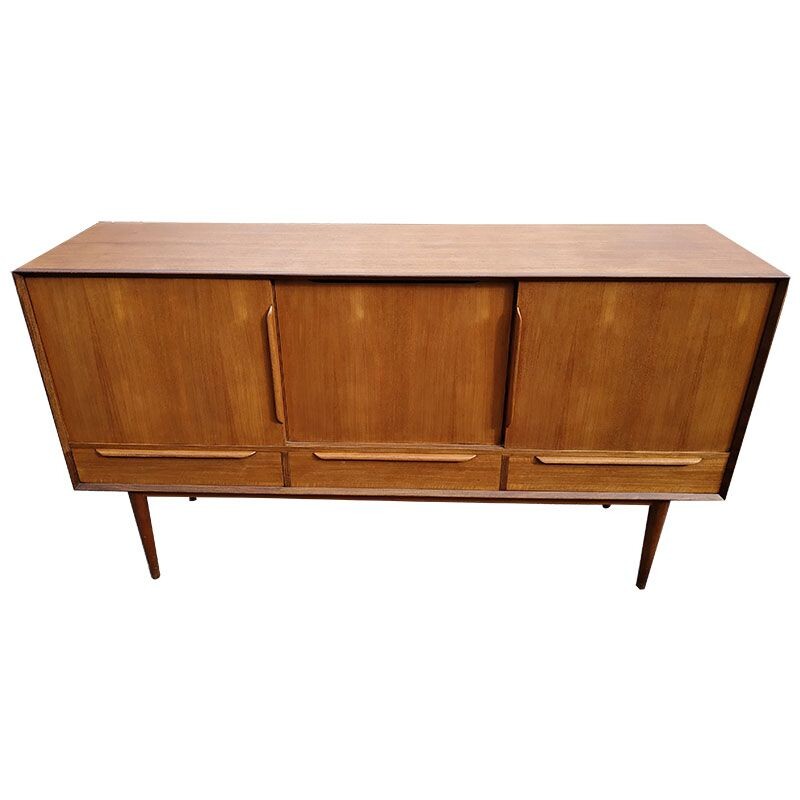 Vintage Scandinavian teak sideboard, 1960s