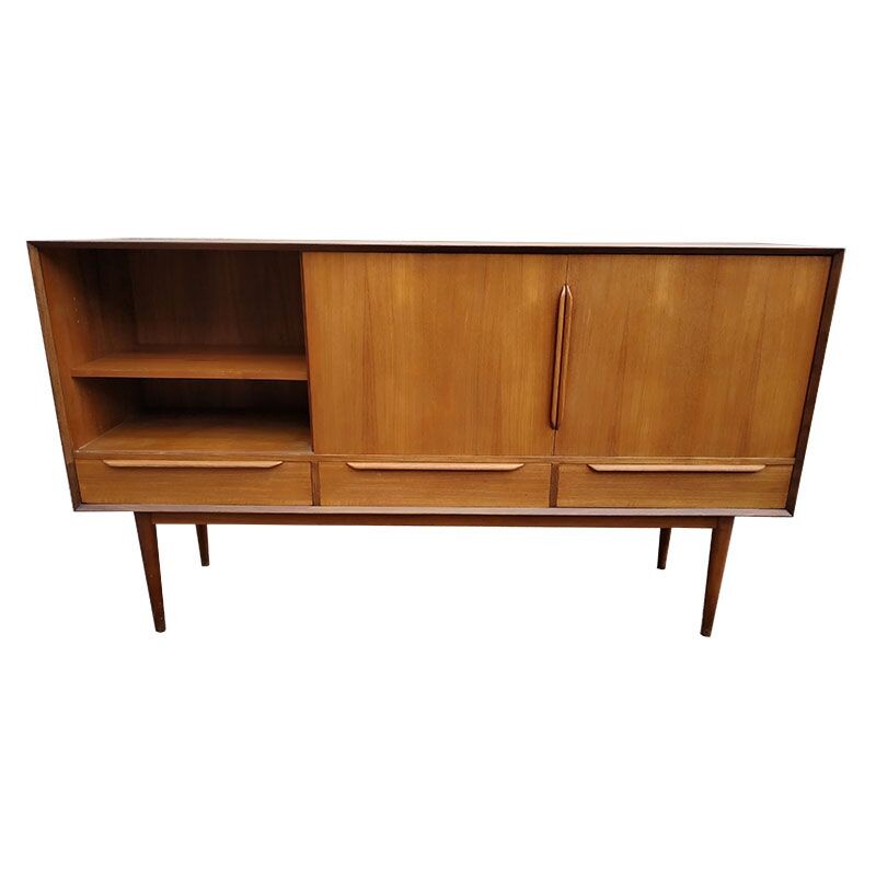 Vintage Scandinavian teak sideboard, 1960s